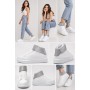 Elle JABOE White Women's Boots - Stylish and Modern Design