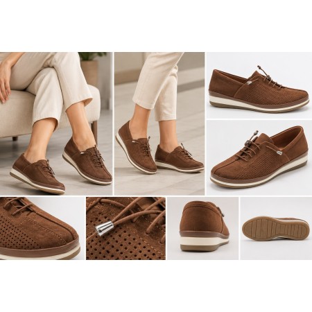 Punto Women's Shoes Brown X296002 - Elegance and Comfort