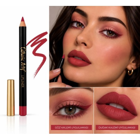 Catherine Arley Lipliner Eye Lip Pencil No 10 - Long-lasting Makeup