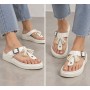 Divarese Women's White Tassel Detailed Slippers - Style & Comfort