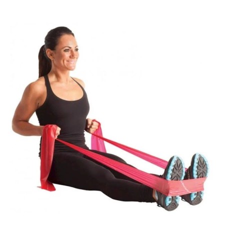 Universal Pilates Band 0,35mm Kırmızı 1UNAKPILBAND