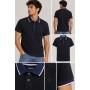 Camp David Black Men's Polo Shirt - Stylish and Comfortable