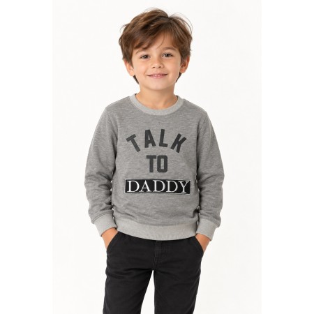 Adventure Kids Gray Boys Sweatshirt | Kids Clothing