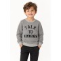Adventure Kids Gray Boys Sweatshirt | Kids Clothing