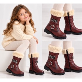Alya Kids Girls Boots GD007 - Style and Comfort