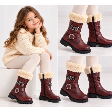 Alya Kids Girls Boots GD007 - Style and Comfort