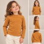 Gökmete Girls Half Turtle Neck Bodysuit | Stylish and Comfortable