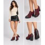 Venus Women's Burgundy High Heels - Elegance Awaits