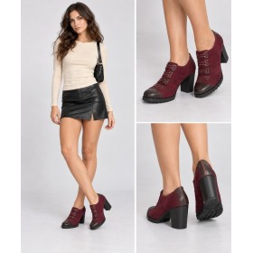 Venus Women's Burgundy High Heels - Elegance Awaits