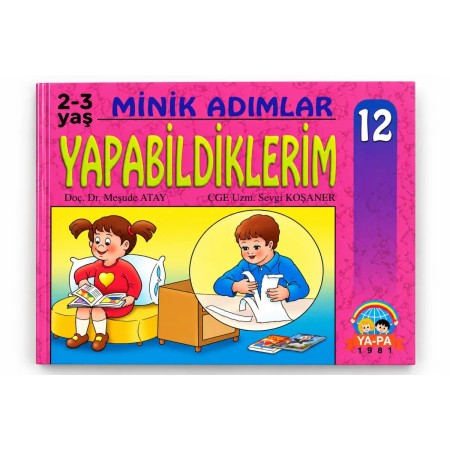 Ya-Pa Yayınları 2-3 Yaş Minik Adımlar Yapabildiklerim 12