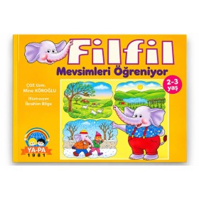 Ya-Pa Yayınları 2-3 Yaş Filfil Mevsimleri Öğreniyor