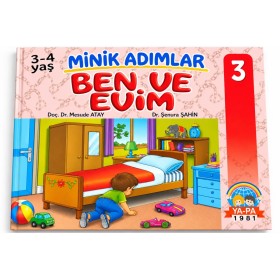 Ya-Pa Yayınları 3-4 Yaş Minik Adımlar Ben ve Evim 3