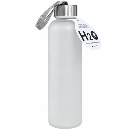 Cam Matara H2O Harf Serisi 600ml - Şık ve Pratik