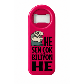 He Sen Çok Biliyon He Yazılı Magnet Açacak