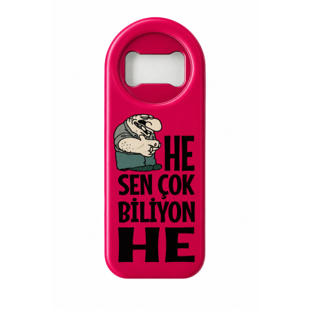 He Sen Çok Biliyon He Yazılı Magnet Açacak