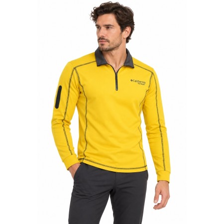 California Forever Men's Sweatshirt Yellow AV99012-1355
