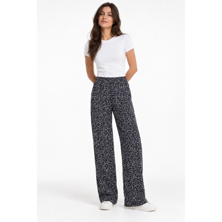 Kadın Rahat Kesim Pijama Siyah