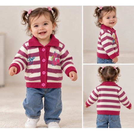 Derbey Kız Çocuk Hırka 4034
