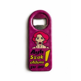 Ayh Şok Oldum Şuan Yazılı Magnet Açacak