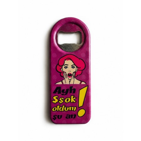 Ayh Şok Oldum Şuan Yazılı Magnet Açacak
