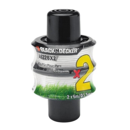 Black&Decker A6226X2 GL250, GL310, GL360SB için 2 Adet yedek misi