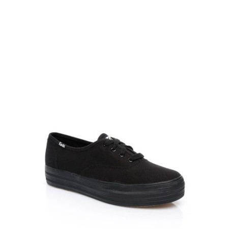 Keds Triple Kadın Siyah Sneaker Ayakkabı WF56551