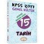 KPSS 2017 Genel Kültür Tarih Çözümlü 15 Deneme Sınavı Yediiklim