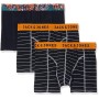 JACK & JONES Men's Jacliverpool 3 Adet Boxer Şort, Lacivert