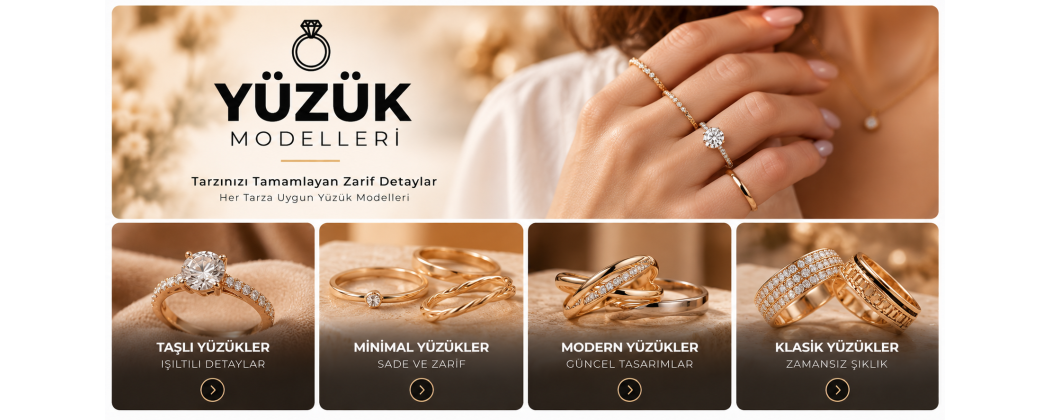 Stylish & Affordable Rings | Gümrük Deposu